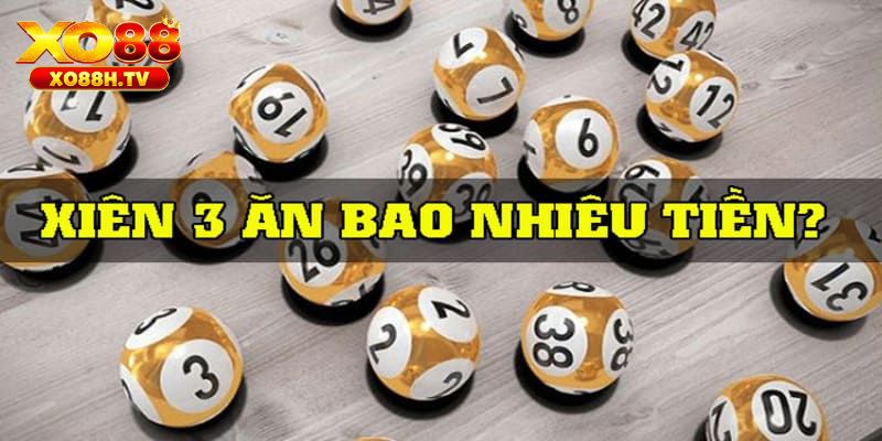 Lô xiên 3 ăn bao nhiêu?